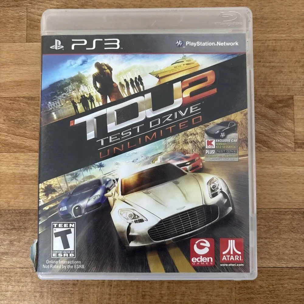 Test Drive Unlimited 2 Kmart Exclusive PlayStation 3 PS3